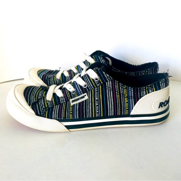 Rocket Dog Shoes Rocket Dog Jazzin Sneakers Womens 75 Black Multi
